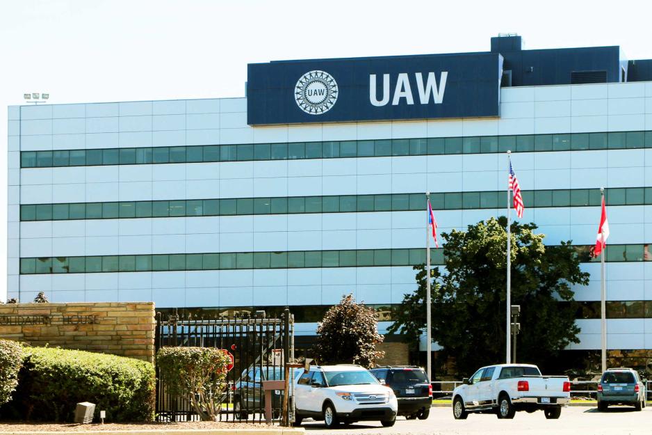 An image of the UAW building