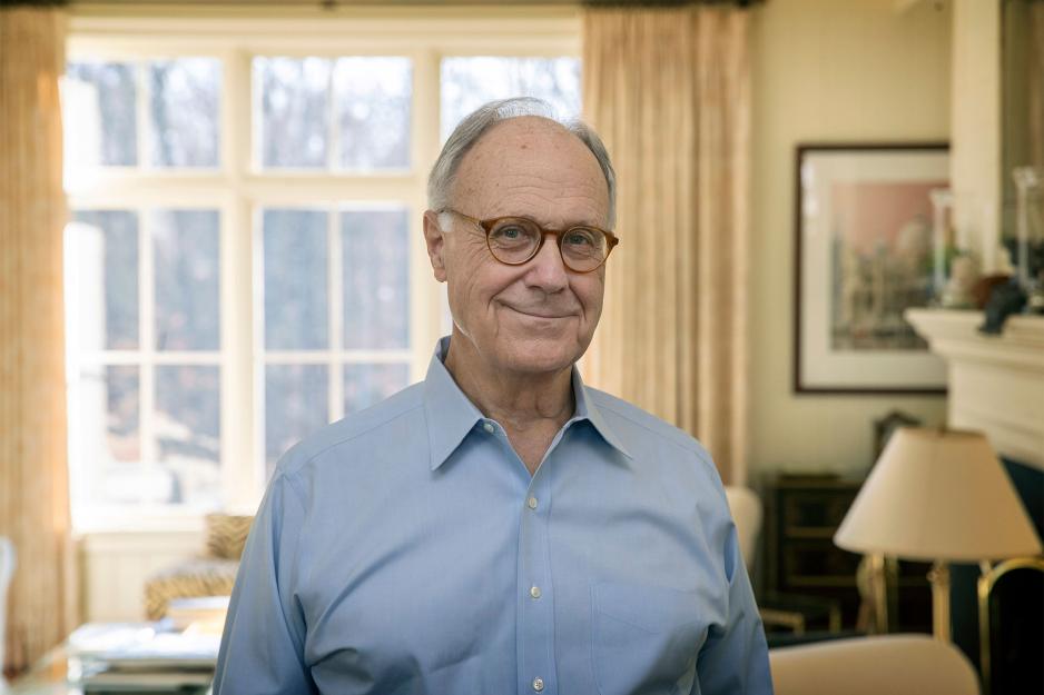 John Casteen smiles at the camera