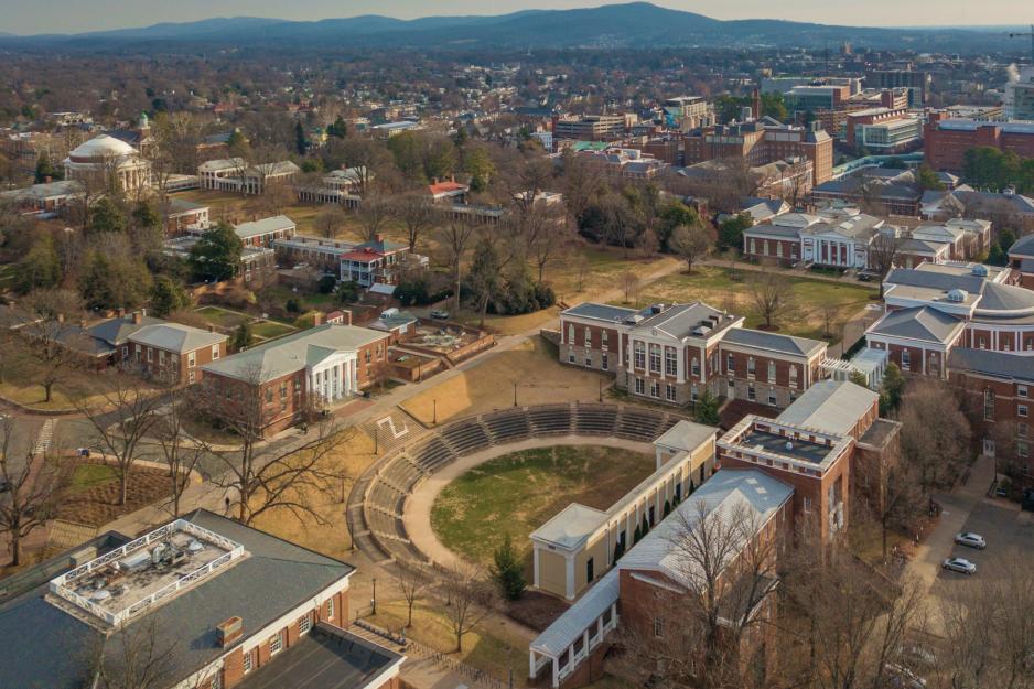 Aerial view of the Amphitheater 