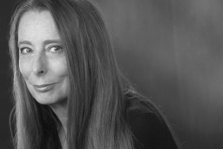 Ann Beattie black and white headshot