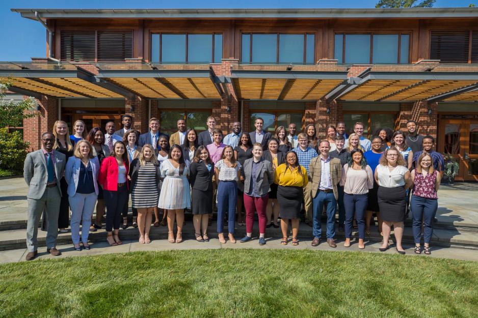 Members of the Virginia College Advising Corps group photo