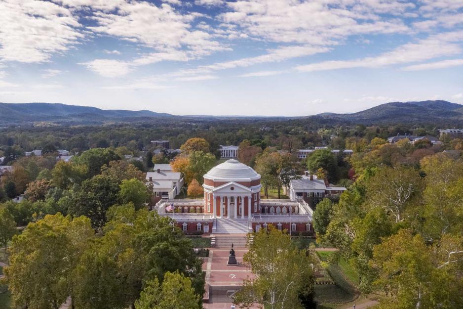 Arial View of the Rotunda