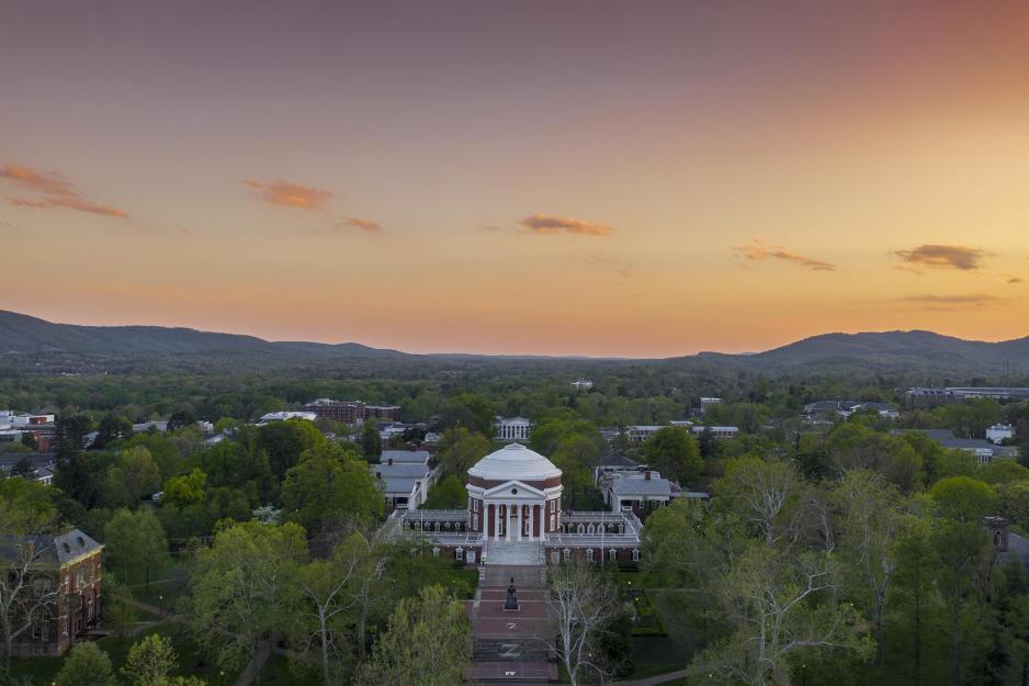 Arial View of the Rotunda