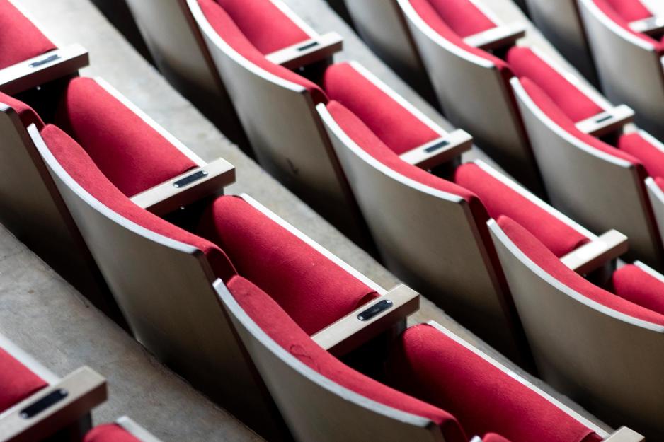 empty theatre chairs