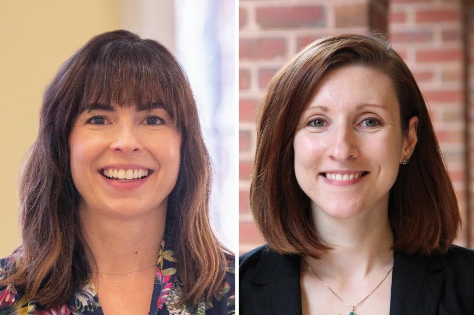 Headshots left to right: Gail Lovette and Rose Nevill