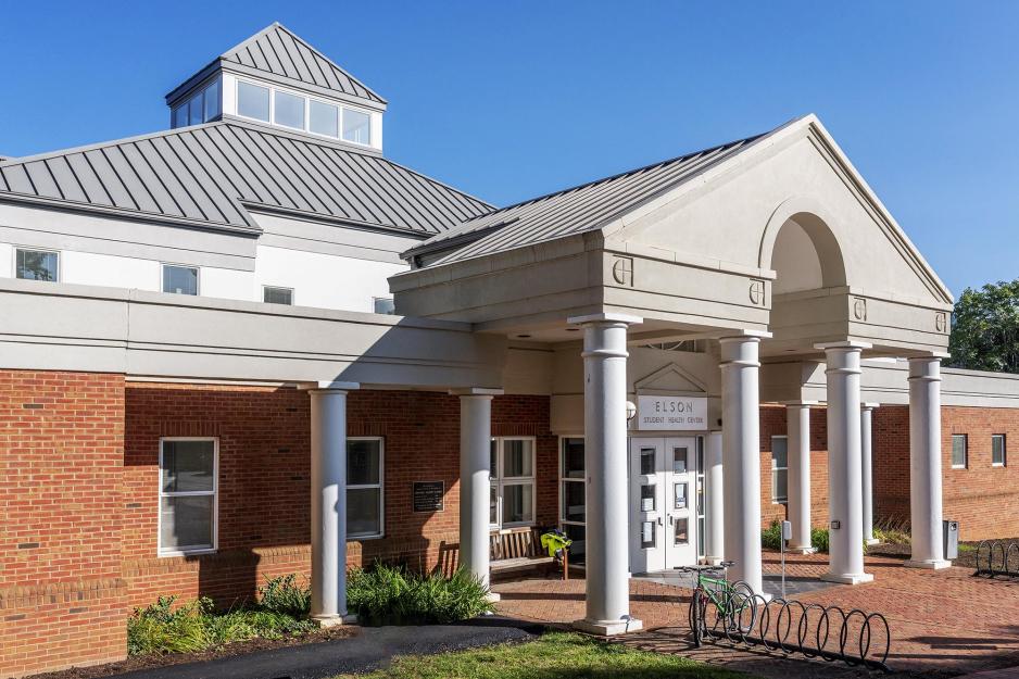 Brick building on Grounds