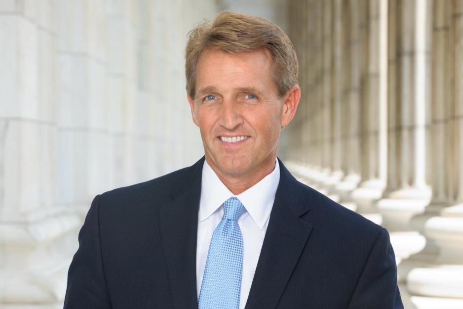  U.S. Sen. Jeff Flake headshot