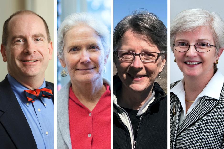 Headshots from left: James H. Lambert, Angeline Lillard, Patricia L. Wiberg and Karen Hunger Parshall
