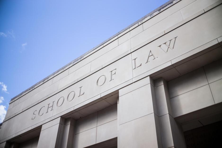 Building with the engraving: School of Law