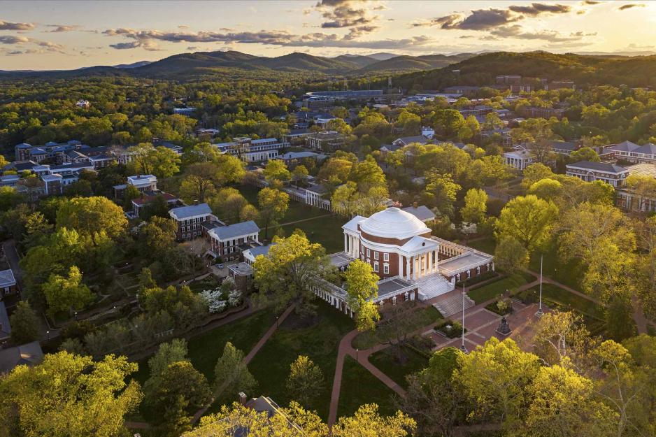 Arial View of the Rotunda