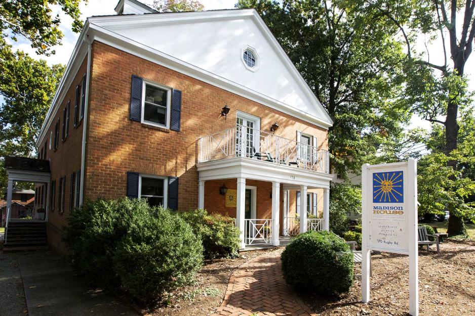 The Madison House, a brick two story building