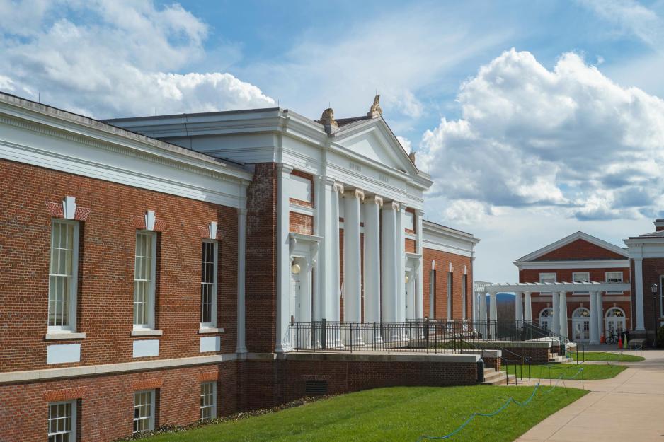 The McIntire School of Commerce building