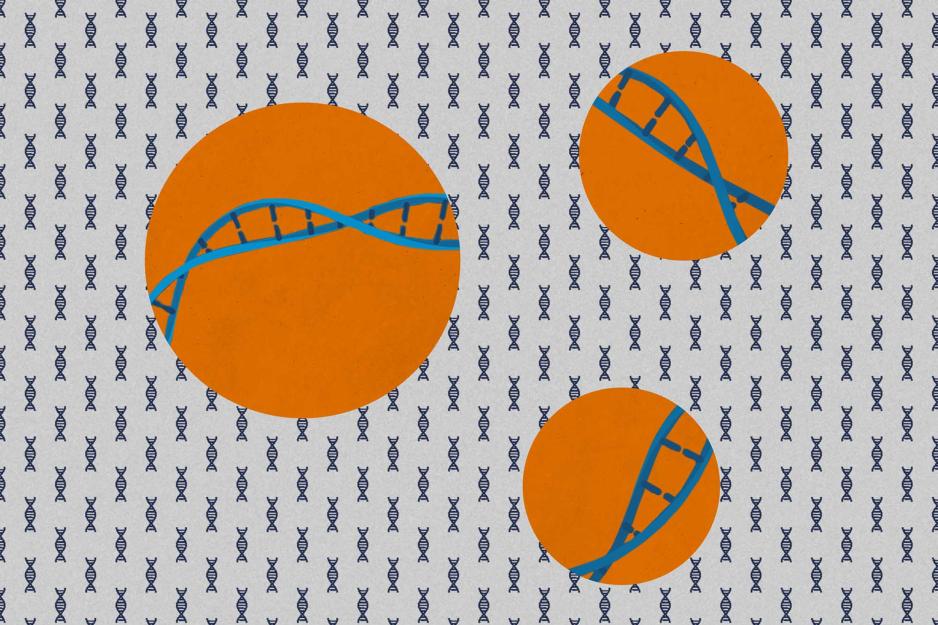 Illustration of DNA Helix's