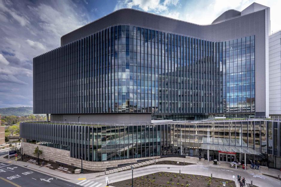 Outside view of the New ER Wing