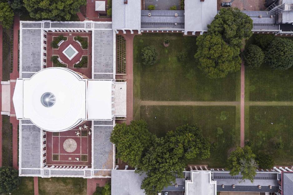 Arial View of the Rotunda