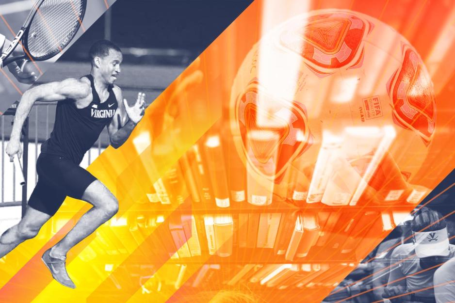 collage of sports images