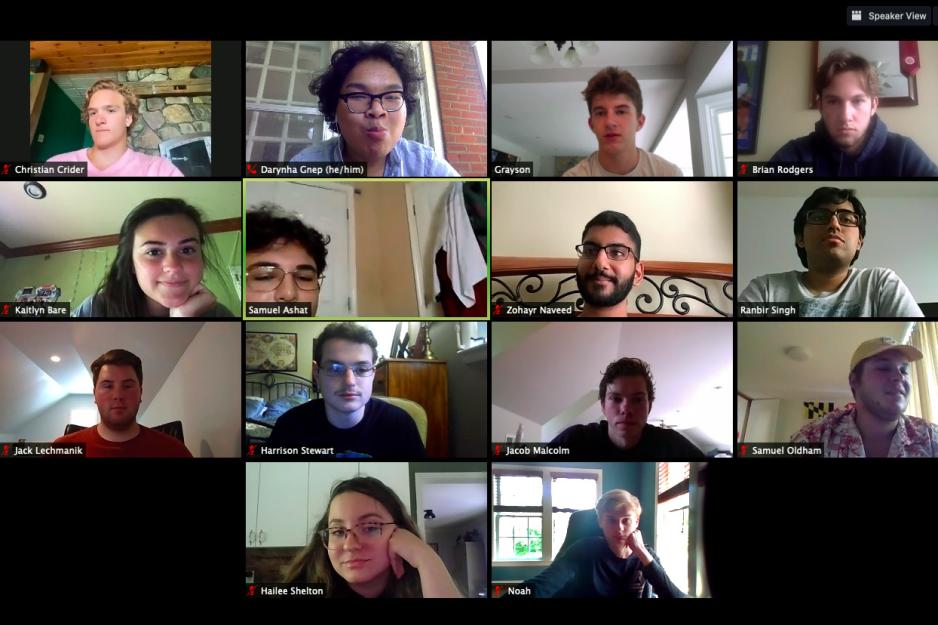 Summer Orientation program on zoom
