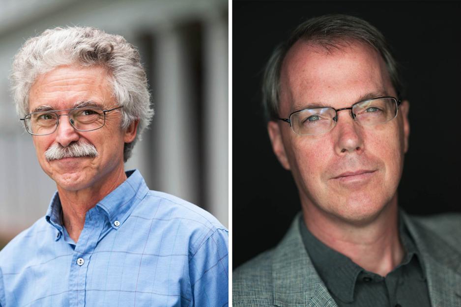 Headshots left to right: Bill Shobe and Arthur Small 