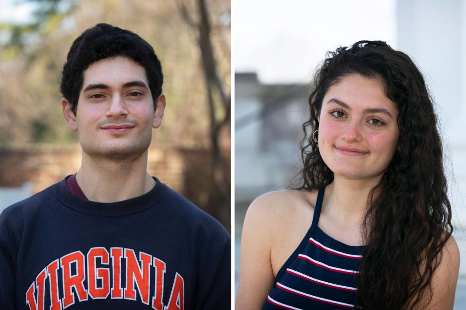 Headshot: Will Milone, left, and Charlotte Milone, right