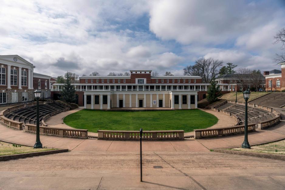 view of McIntire Amphitheater 