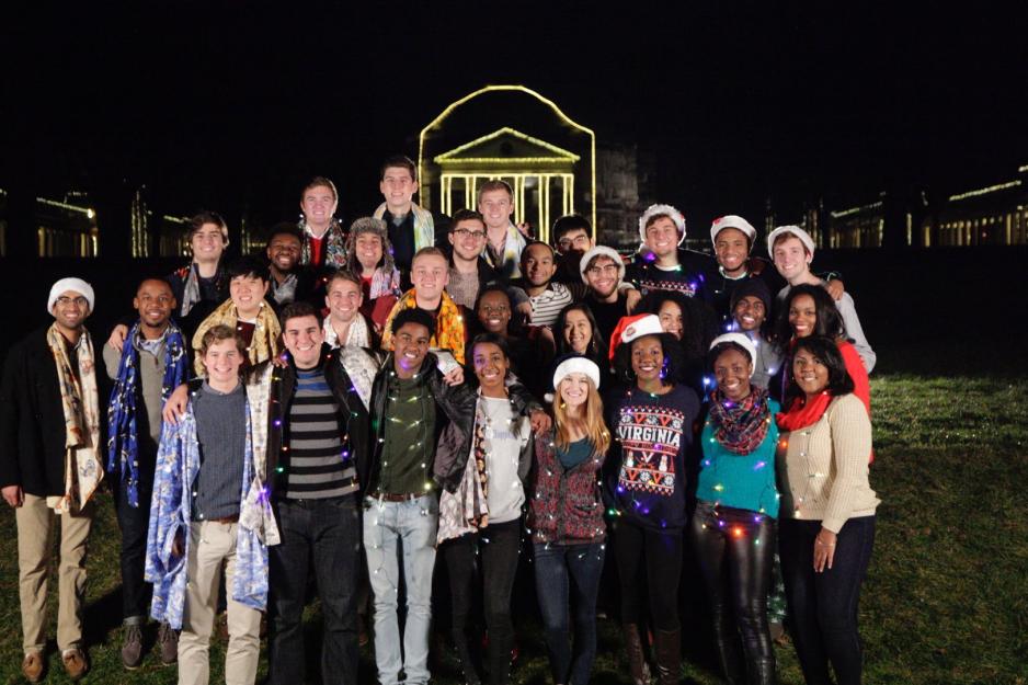  Hullabahoos stand for a group photo