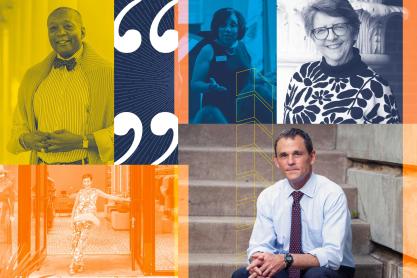  Collage of UVA leaders with quote marks 