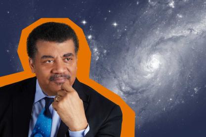 Portrait of Neil deGrasse Tyson