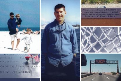 Collage of images of Patrick Sean Murphy