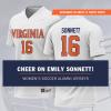 Virginia 16: Cheer On Emily Sonnett!, Women's Soccer Alumni Jerseys