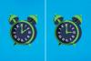 Alarm clock at 2 a.m. and alarm clock at 3 a.m.