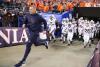 Coach Bronco Mendenhall and the UVA Cavaliers will face Florida on Dec. 30 in the Capital One Orange Bowl, the Hoos’ first appearance in the storied New Year’s Six game. (Photo by Matt Riley, UVA Athletics)