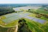 The 160-acre solar facility in King William County features approximately 65,000 solar panels, enough to power about 4,250 homes at peak output. 