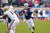 UVA quarterback Kurt Benkert looks for a receiver earlier this season against Georgia Tech. The Cavaliers defeated the Yellow Jackets for their sixth win, making them eligible for a bowl game. 