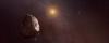 Artist's rendering of a Kuiper Belt object at the fringes of our solar system. (Courtesy NASA)