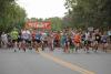 Local runners came out in force for the Community Bridges Run-Walk held in the fall to mark President Jim Ryan’s inauguration. Many will turn out again for the Boston Marathon. 