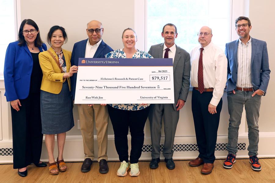 Amy Karr, Dr. Xuemei Huang, Dr. Jaideep Kapur, Sarah Kucenas, Jim Ryan, Dr. Mitch Rosner and John Lukens