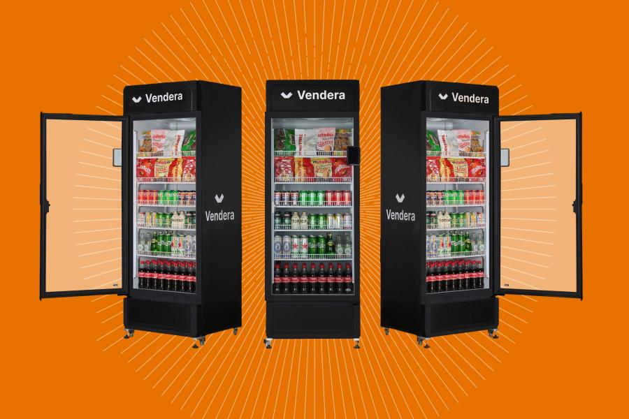 Illustration of a vending machine.