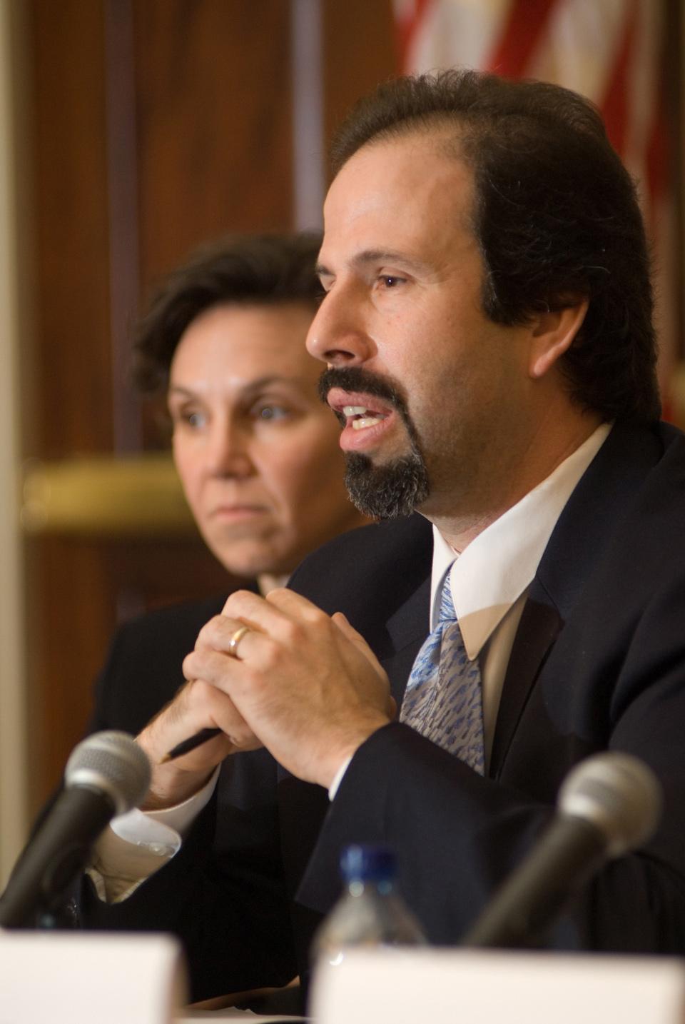 Christopher Borick, director of the Institute of Public Opinion at Muhlenberg College(Photo: Stephanie Gross, Miller Center)