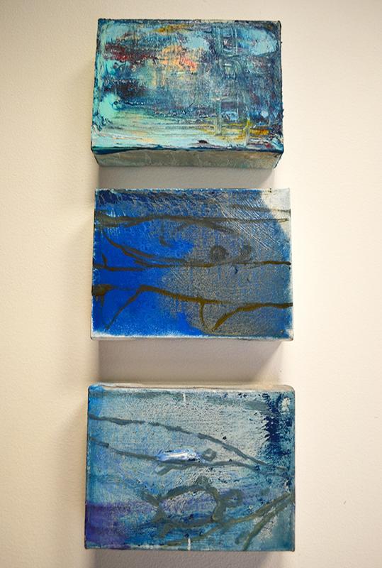 “AQUIFERious,” Original artwork by Margaret Ross Tolbert, Exhibited February - May 2013, Dean's Gallery, Campbell Hall, School of Architecture