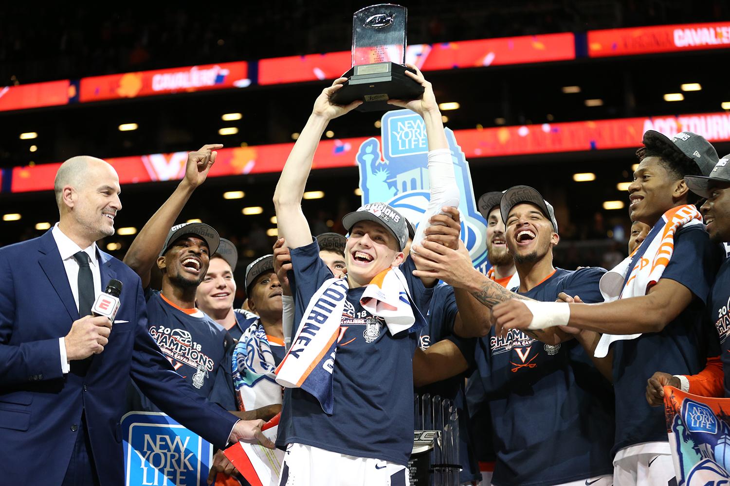 ACC Champion Cavaliers Riding High With NCAA Tourney's No. 1 Overall