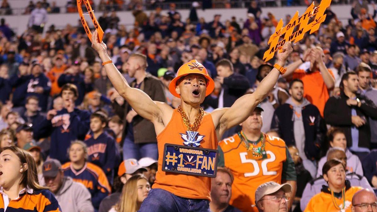 Grab Your Hard Hat And Meet Uva Football S No 1 Fan Uva Today