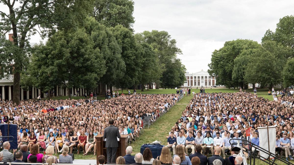 Class of 2023 is Officially to UVA at Opening Convocation