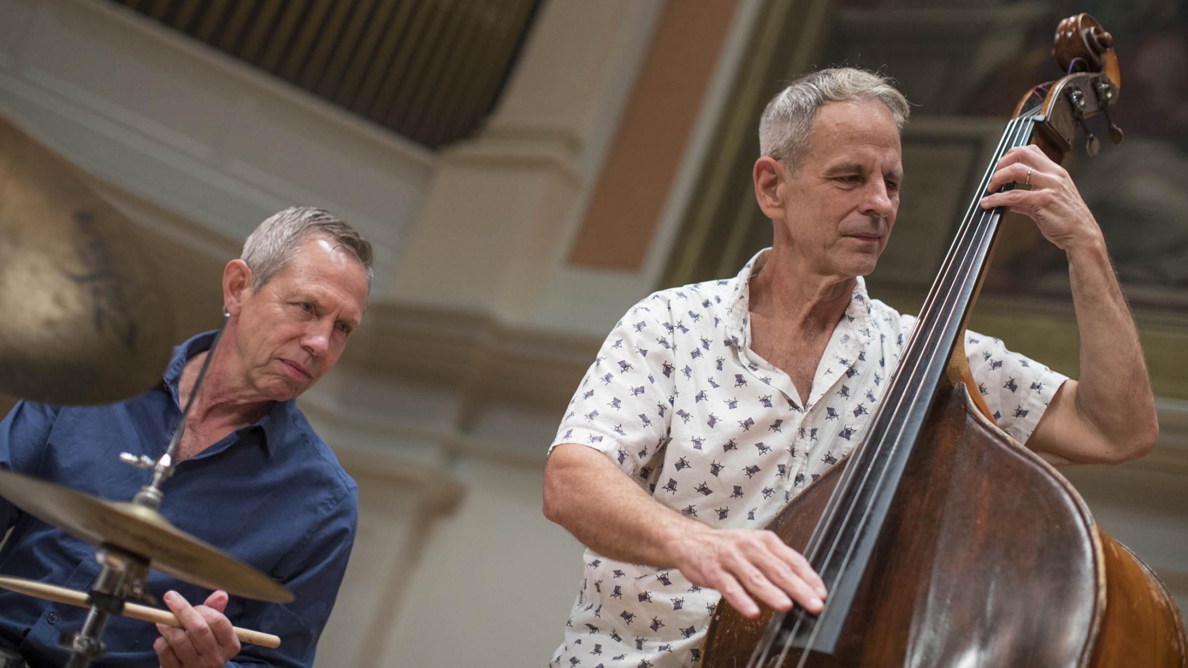 drummer Robert Jospé and bassist Peter Spaar