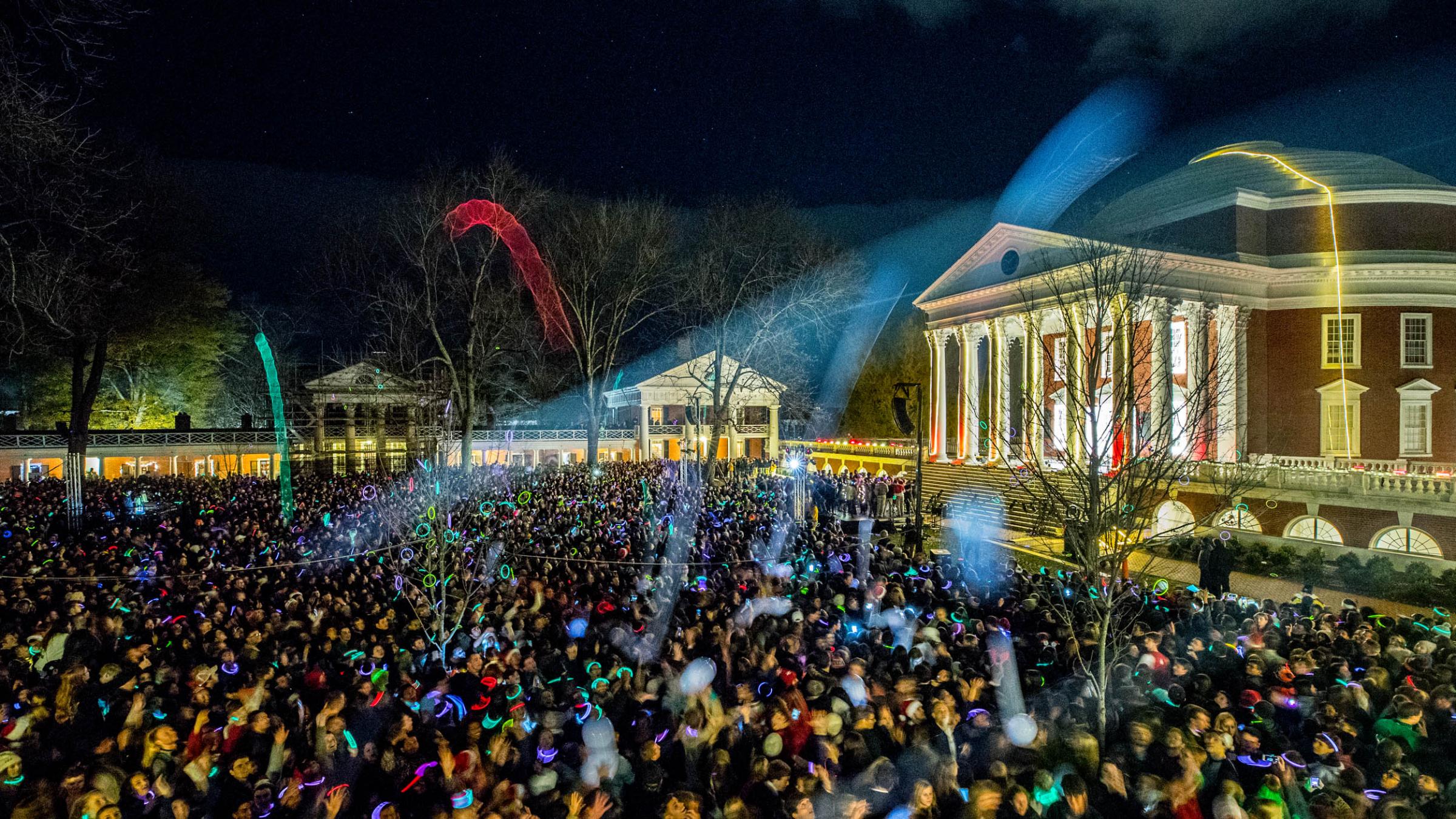 Lighting of the Lawn’ Tradition Draws Thousands to Grounds UVA Today