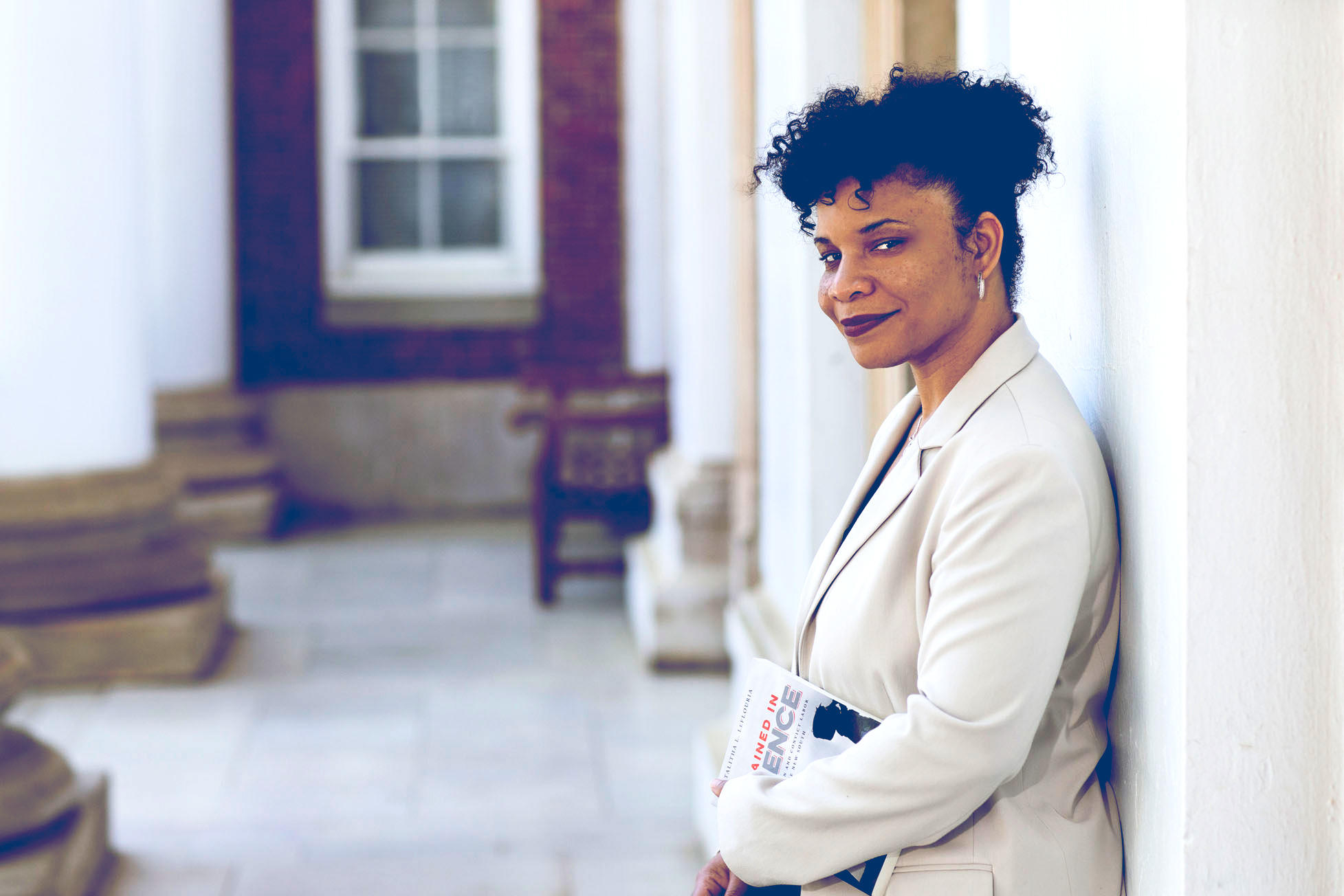 Tailtha LeFlouria previously was on the faculty of Florida Atlantic University and earned her Ph.D. in history from Howard University. (Photo by Dan Addison/University Communications)