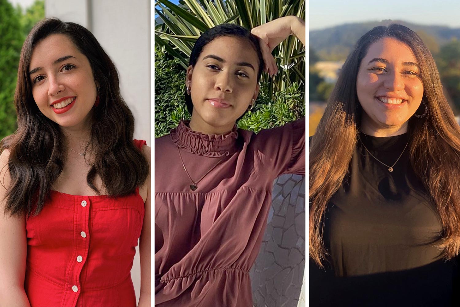 Headshots: from left, Tamara Moscovich, Natalie Mar Cordero and Alisa Negrón