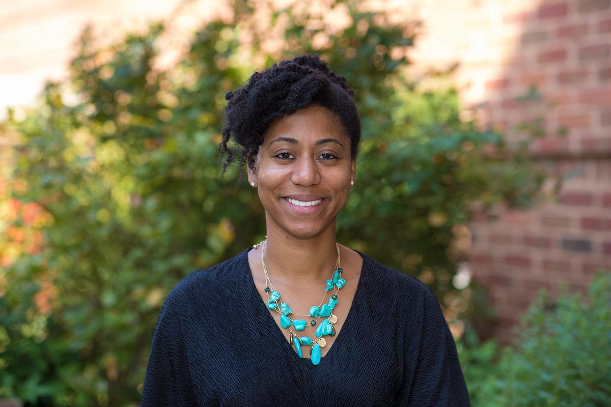 Doctoral nursing candidate Tori Tucker is writing her dissertation about the late 20th-century history of black nurses in Virginia. 