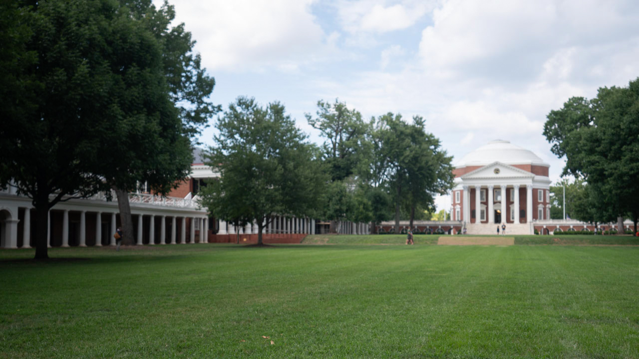 The Rotunda and Lawn buildings