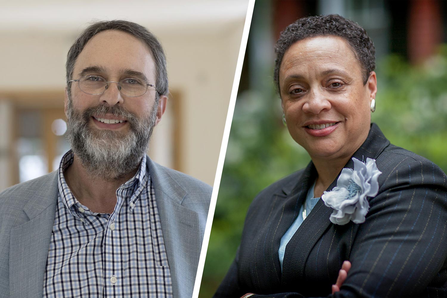 Victor Luftig has directed UVA’s Center for the Liberal Arts since 2000. Patrice Grimes of the Curry School of Education attended the program as a teacher of social studies teachers.