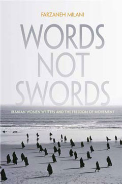 Book cover reads: Words Not Swords